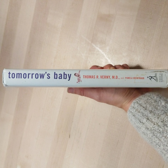 tomorrow's baby hardcover by thomas r. verney pregnancy & parenting book - Picture 2 of 11